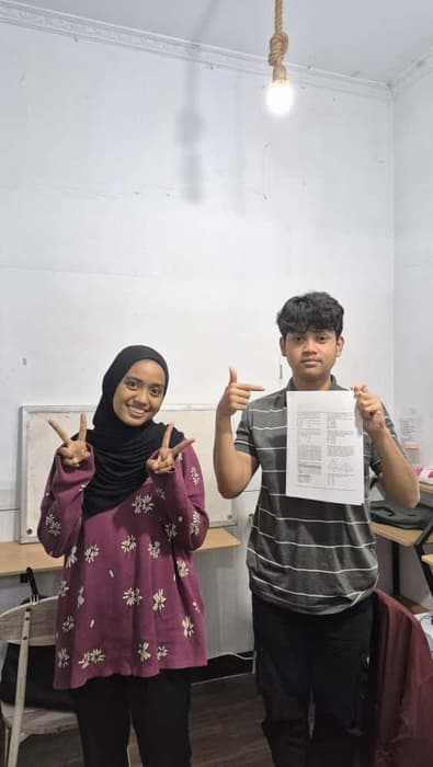 Kegiatan belajar Hardianti Eka