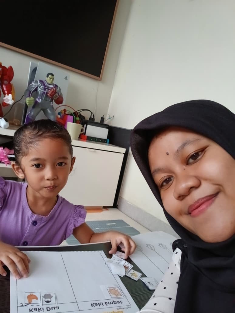 Kegiatan belajar Harmi Noviyanti