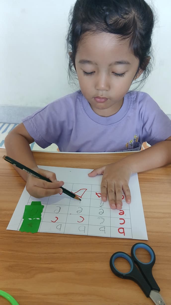 Kegiatan belajar Harmi Noviyanti