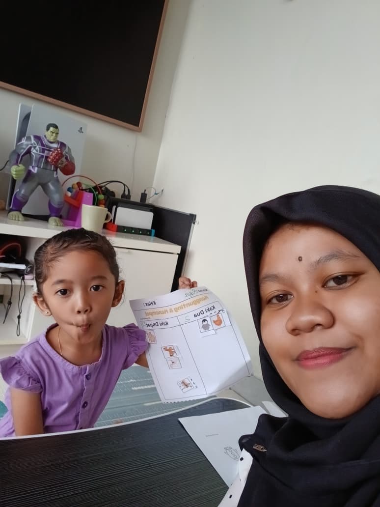 Kegiatan belajar Harmi Noviyanti